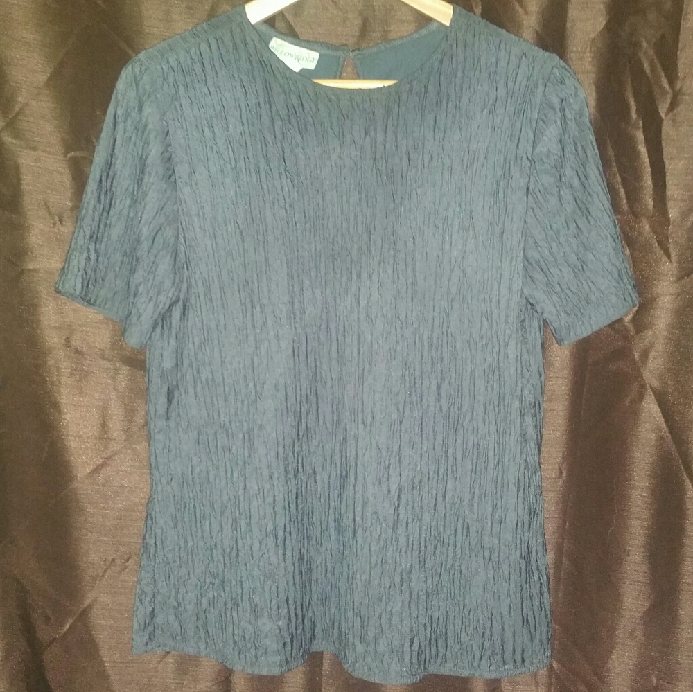 Willow Ridge Ladies Blouse in Navy or Grey Sz M - Picture 2 of 6